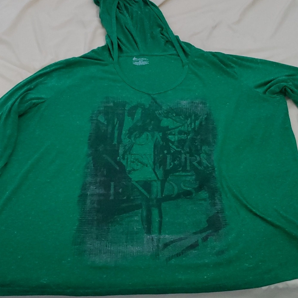 Thin long sleeve hoodie
